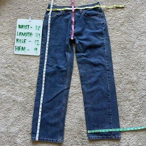 Carhartt Mens 36x32 Relaxed Fit Blue Denim Jeans Casual Normcore Capsule Pants